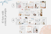 Whimsy Instagram Carousels Canva, a Social Media Template by Tabitha Emma (Thumbnail 3 of 11)
