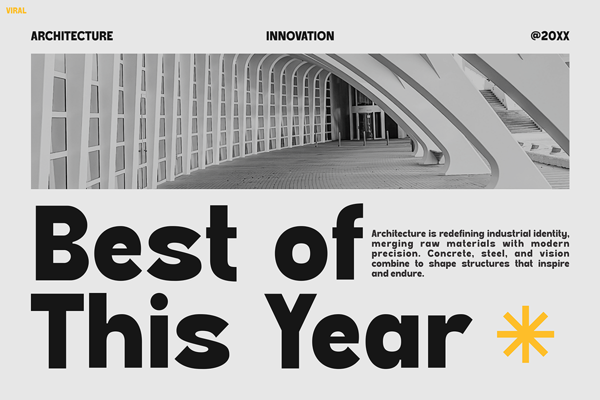 Viral, a Sans Serif Font by Pinisi ART (Photo 7 of 10)