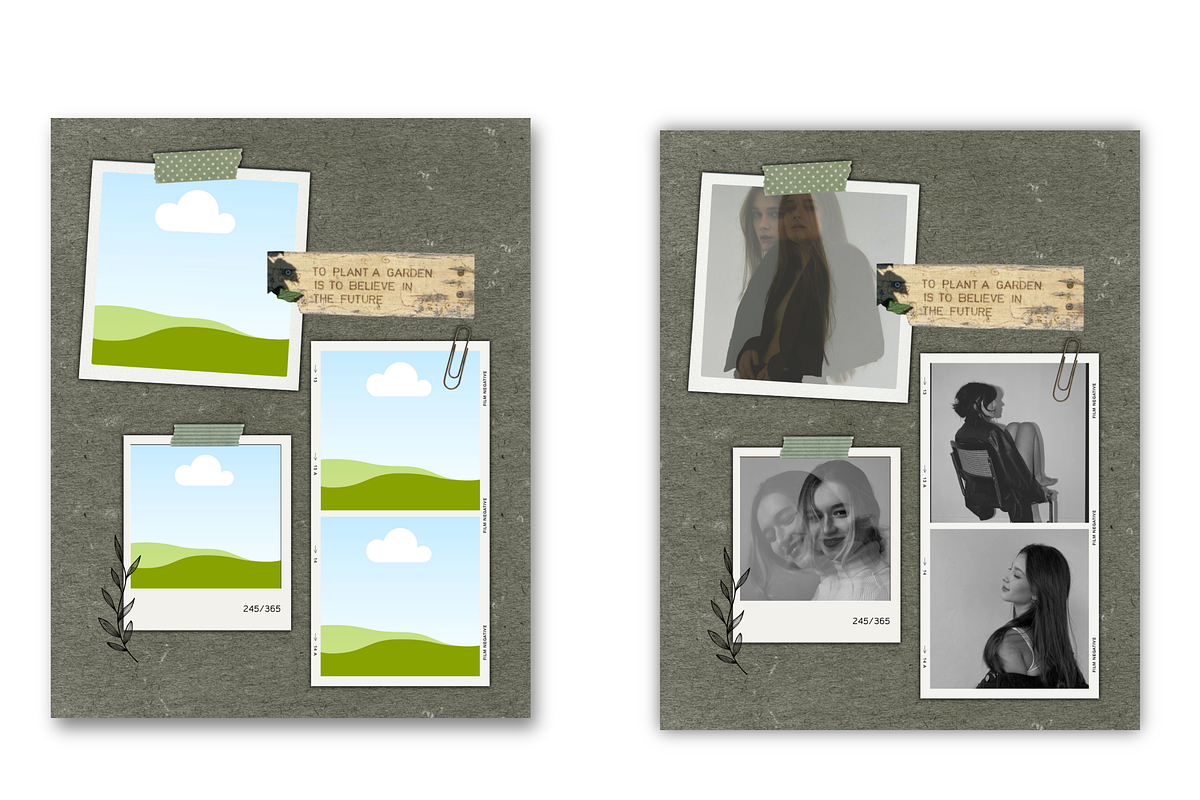 Canva Instagram Templates Vintage, a Social Media Template by Wicked Creative (Photo 12 of 20)