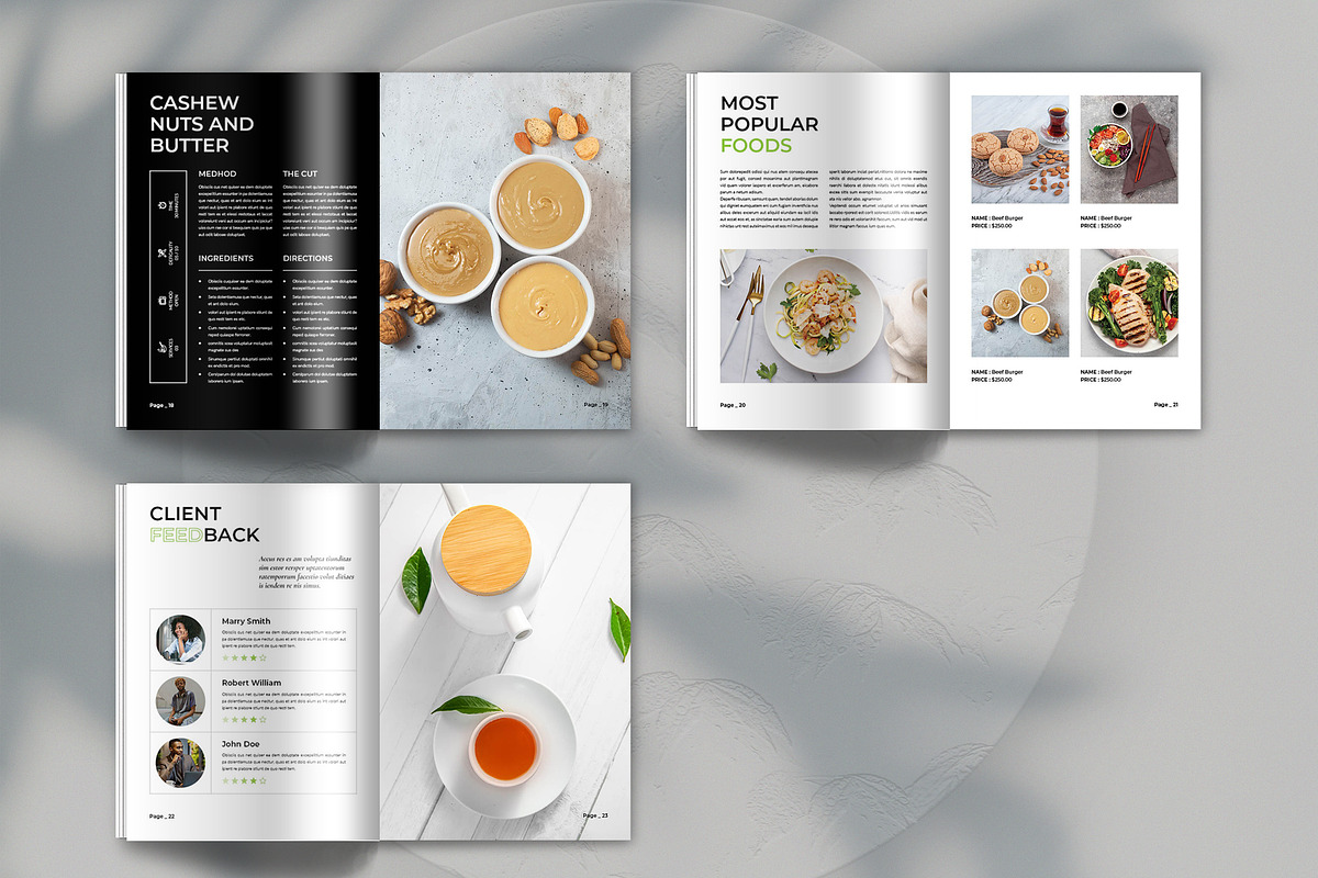 Cookbook | Recipe Book Template, a Brochure Template by Spark_Creative (Photo 16 of 17)
