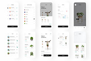 Plant Shop, an UI Kit Template by Korsa Agency (Thumbnail 5 of 6)