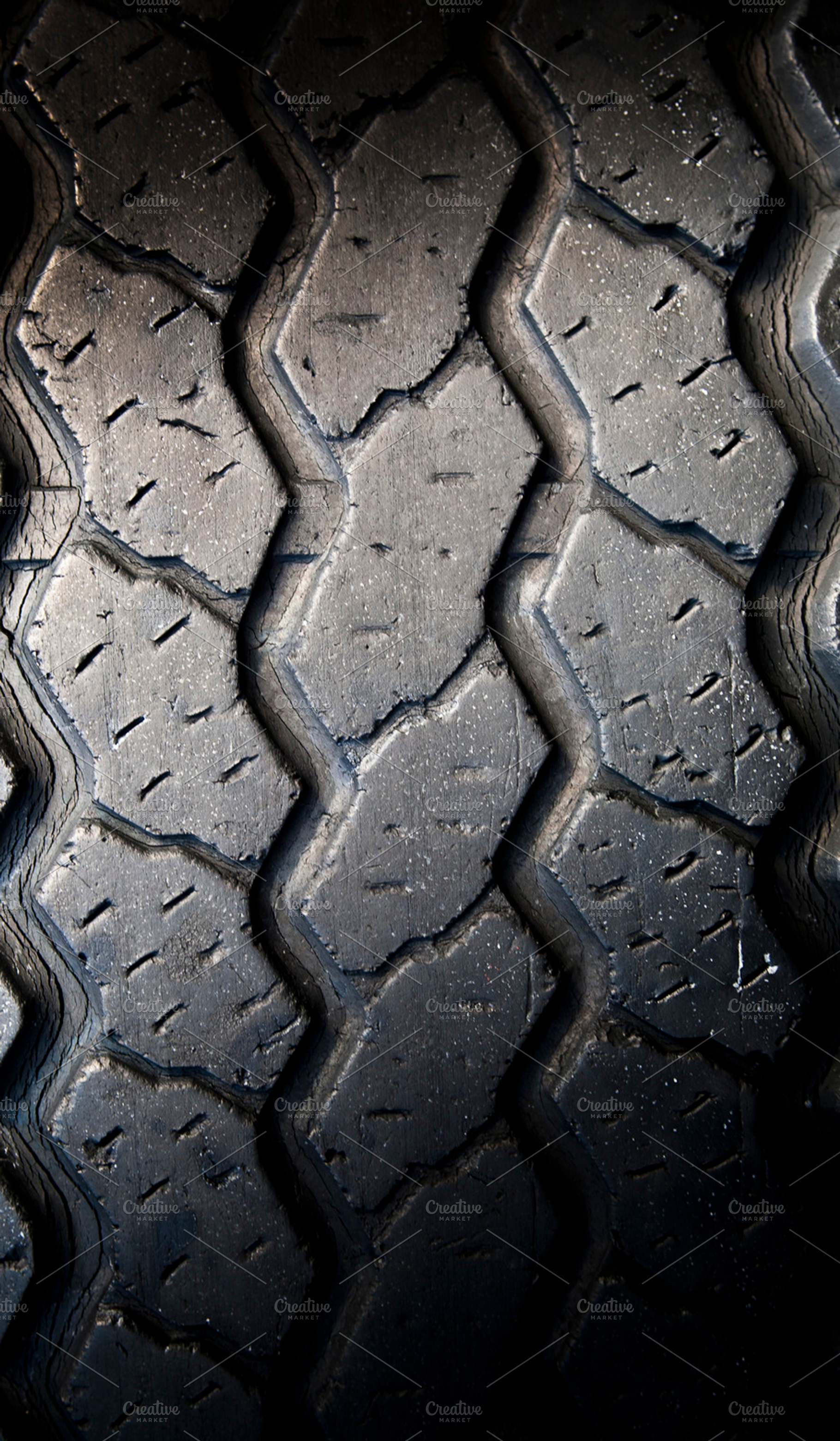 Tire Tread Close Up, a Background Photo by THP Creative