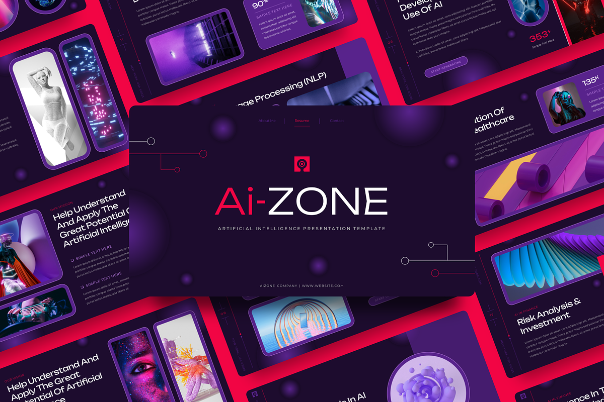 Artificial Intelligence Keynote, a Presentation Template by YossyOneStd (Photo 1 of 6)