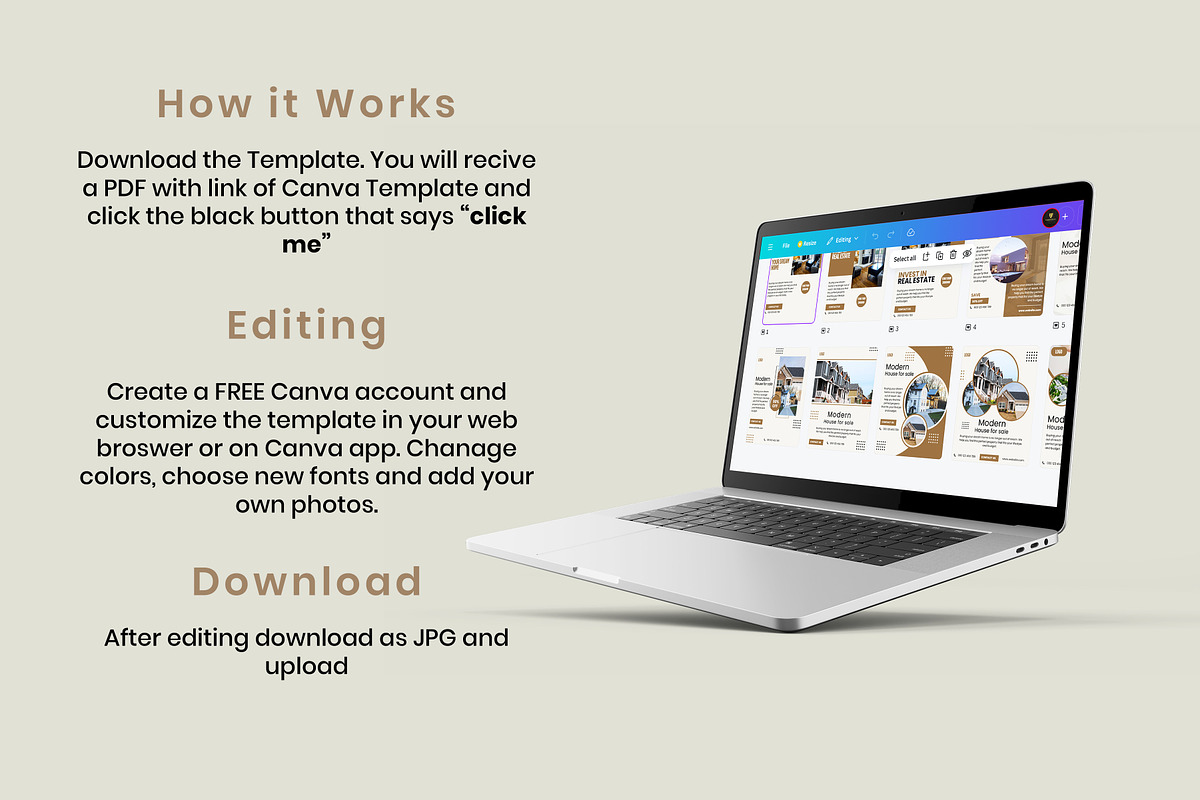 Real Estate Instagram Posts Bundle, a Social Media Template by GenesisCreativeCo (Photo 5 of 5)