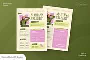Modern Creative CV Resume, a Resume Template by Annora Studio (Thumbnail 1 of 6)