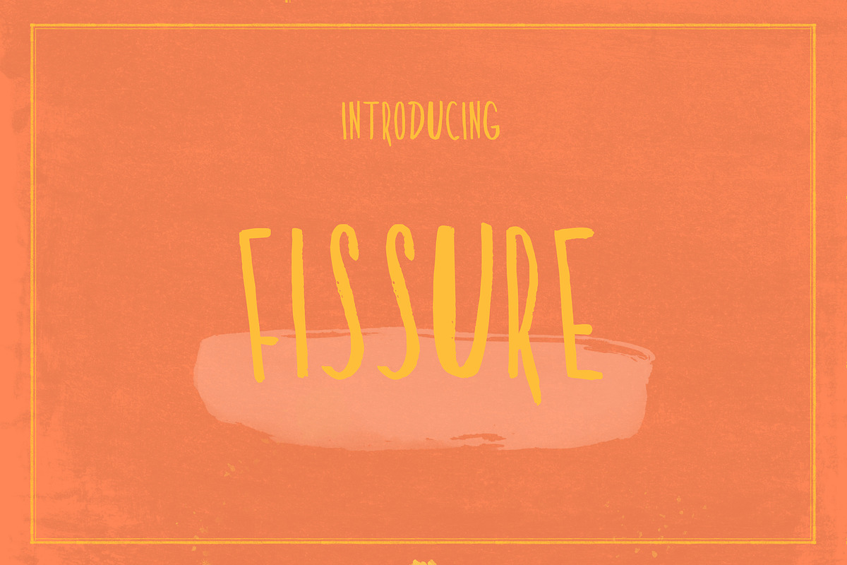 Fissure, a Sans Serif Font by vladderkach57 (Photo 1 of 5)