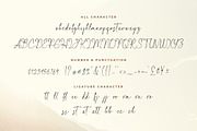 Melathea - Handwritten Script Fonts, a Handwritten Font by Bluestype Studio (Thumbnail 8 of 9)