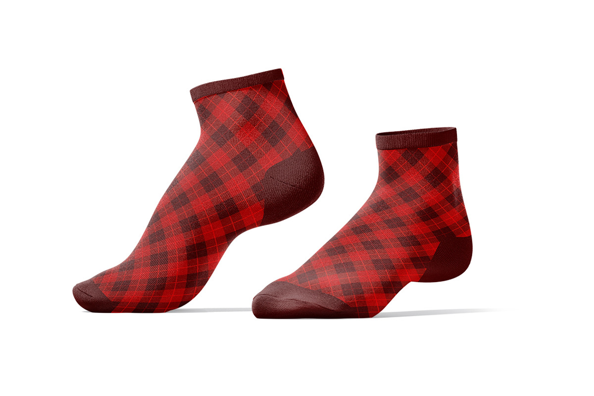 Socks 4 Types Mockups Set, a Bottom Mockup by rebrandy (Photo 12 of 12)
