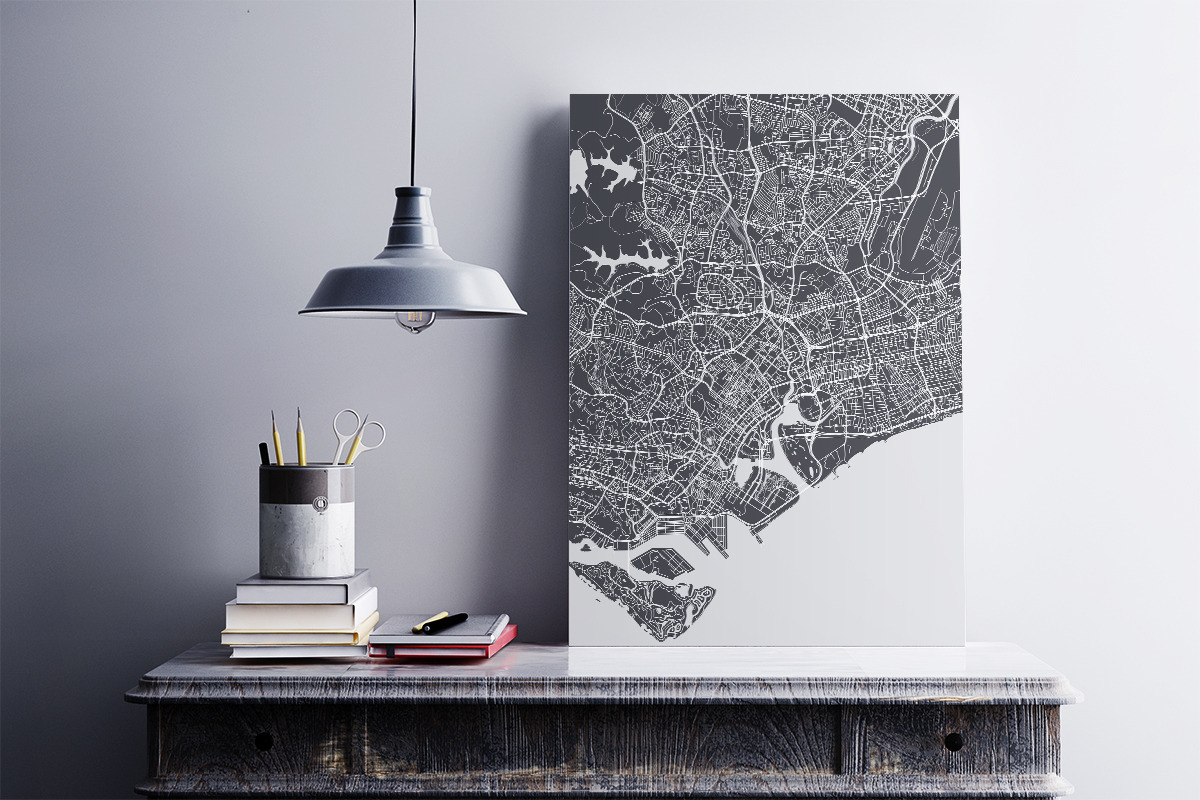 5 maps of Southeast Asia cities, an Education Illustration by MaximGertsen (Photo 9 of 10)