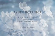 Azure Botanica: Fine Art Watercolor, a Texture Illustration by Nadia Semyroz (Thumbnail 8 of 8)