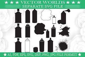 Spray Paint Svg, Spray, Paint Svg