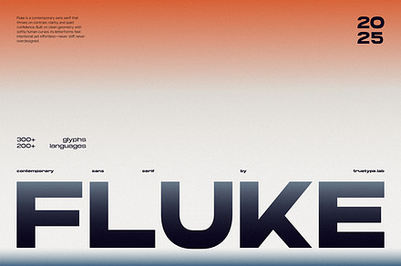 TRT Fluke Expanded Modern Sans Serif