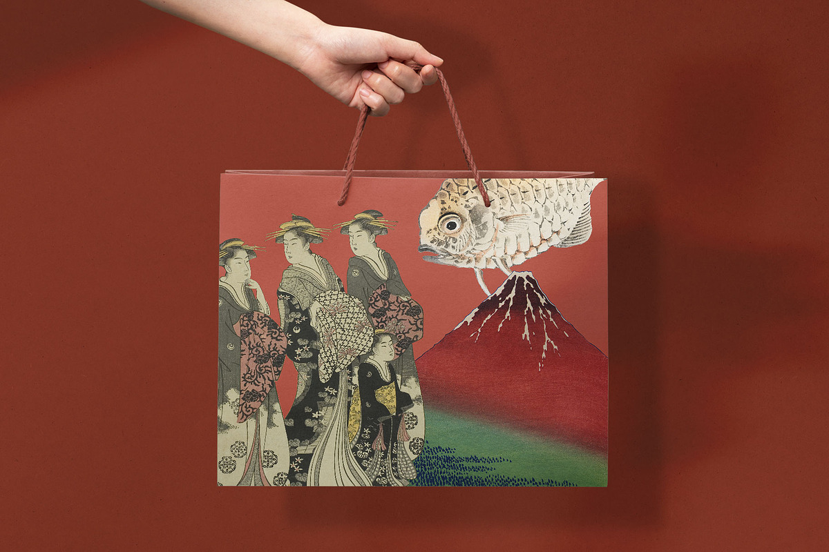 Vintage Japan | Collage Creator, an Object Graphic by Leleka.Store (Photo 9 of 17)