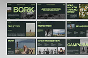 BORK Bold Brand Keynote Template, a Presentation Template by Portocraft (Thumbnail 1 of 7)