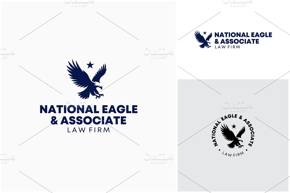 American National Bald Eagle Logo, a Branding & Logo Template by Enola99d (Photo 2 of 2)