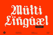 CS Meliora Drawn, a Blackletter Font by Craft Supply Co. (Thumbnail 6 of 8)