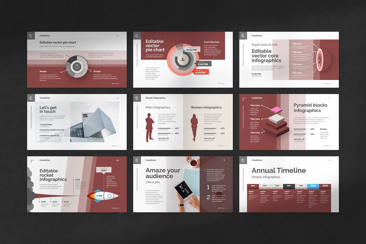 Prime PowerPoint Template, a Presentation Template by Creathrive Design (Photo 4 of 7)