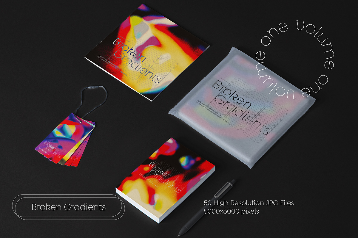 Broken Gradients Volume One, a Pattern Graphic by nicholasasmita (Photo 7 of 15)
