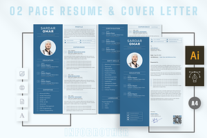 CV Template With Cover Letter