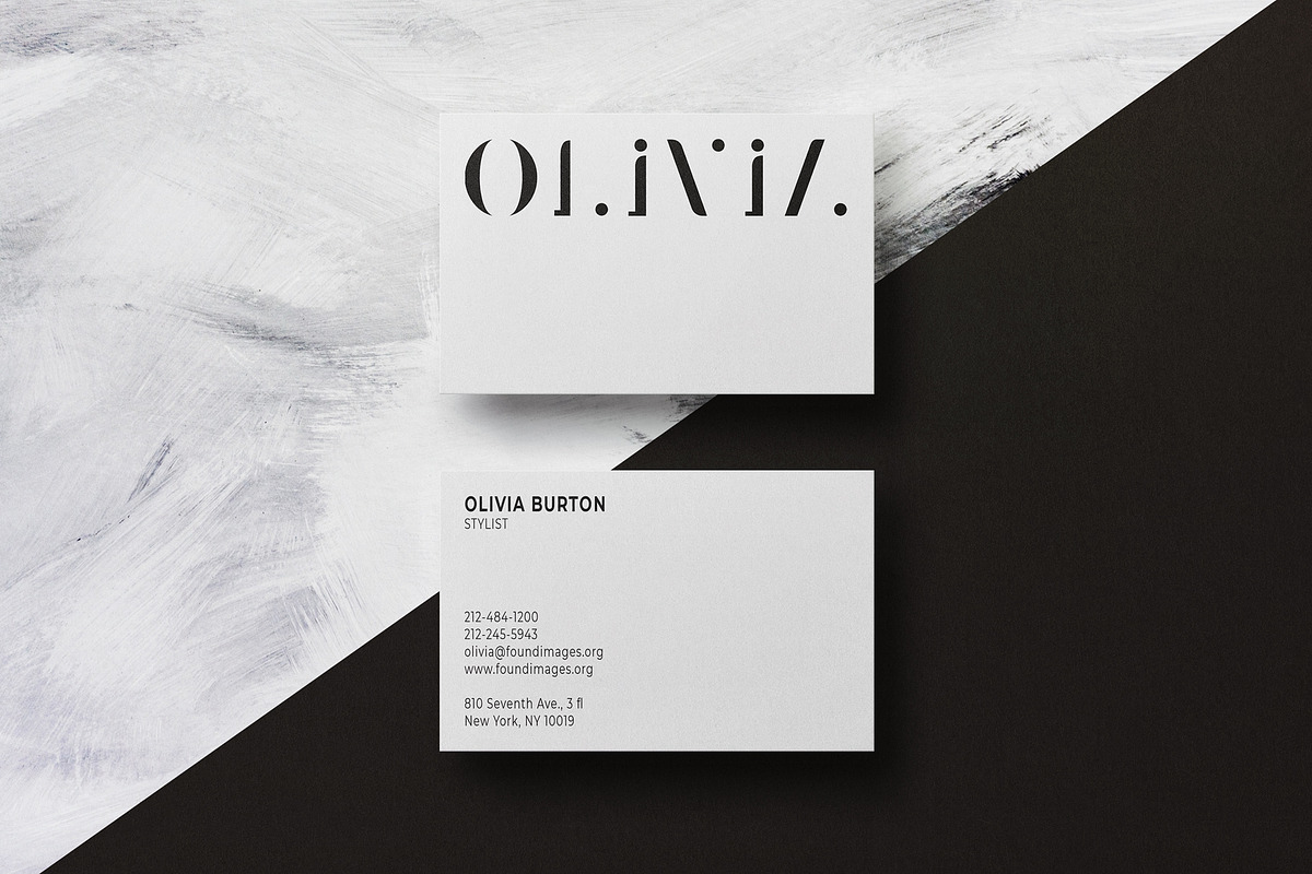 Business card Template & Mock-up, a Business Card Template by PrintPixel (Photo 3 of 7)