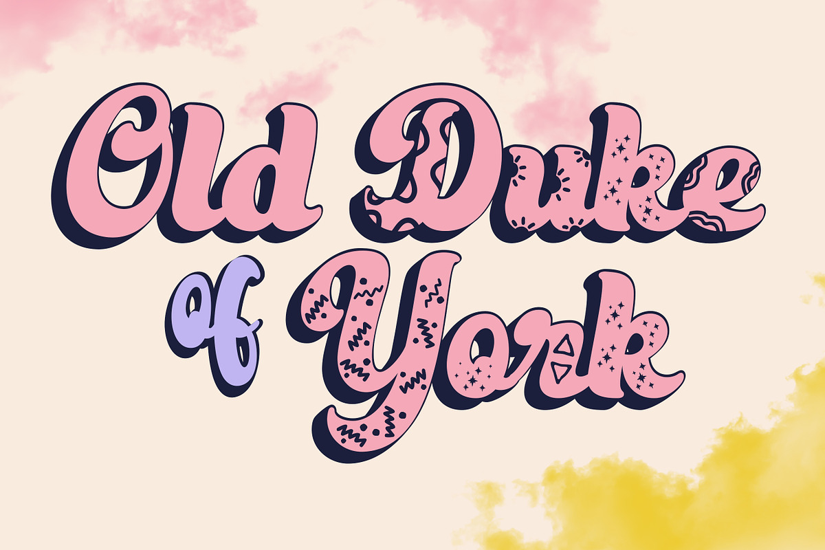 Sunday Artela-Fun Script Retro Font, a Script Font by Flawless And Co (Photo 7 of 10)