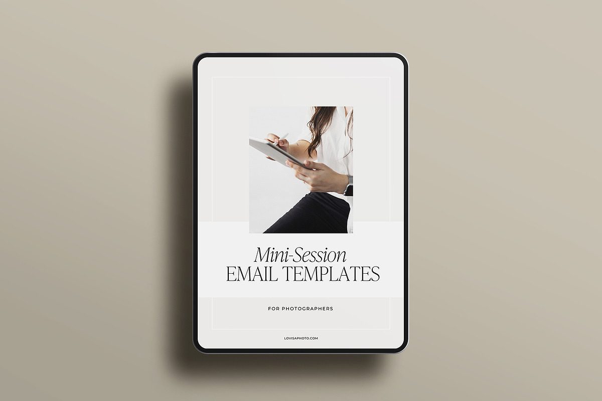 Mini-Session Email Templates, an Email Template by Honor Template Shop