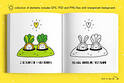 HELLO LITTLE ONE | BABY DESIGN SET, an Animal Illustration by CATMINT (Thumbnail 2 of 11)