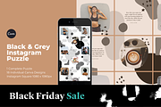 Instagram Puzzle: B&G, a Social Media Template by Sincerely Media (Thumbnail 1 of 7)