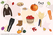 Fun Fall Clipart, an Illustration by Onyx Templates (Thumbnail 3 of 3)