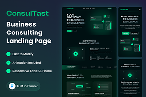 ConsulTast Framer Template