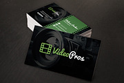 Videography Business Card, a Business Card Template by Creativenauts (Thumbnail 2 of 4)