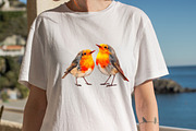 Quirky Valentine Birds Clipart Bundl, an Illustration by SVGArt (Thumbnail 8 of 8)