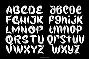 Kayulight Metal Display Font, a Blackletter Font by madeDeduk (Thumbnail 3 of 8)