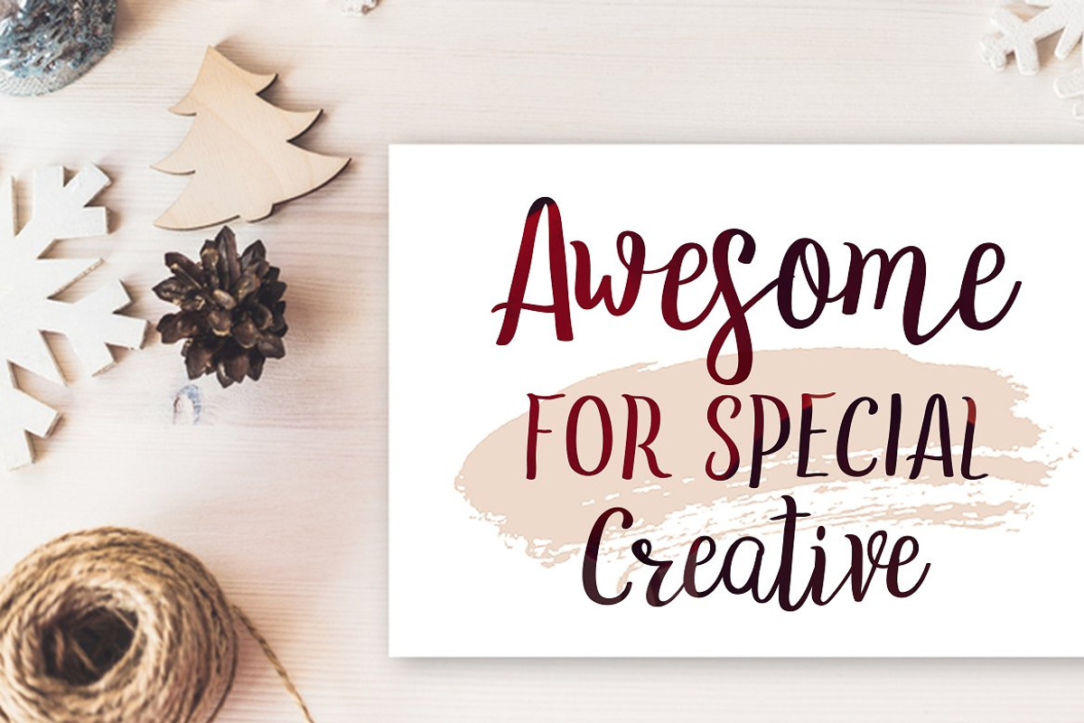 LoveStory - gentle script font preview 7