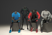 Male mannequin FULL PACK, a Characters & Person 3D Model by mrGarret (Thumbnail 17 of 18)