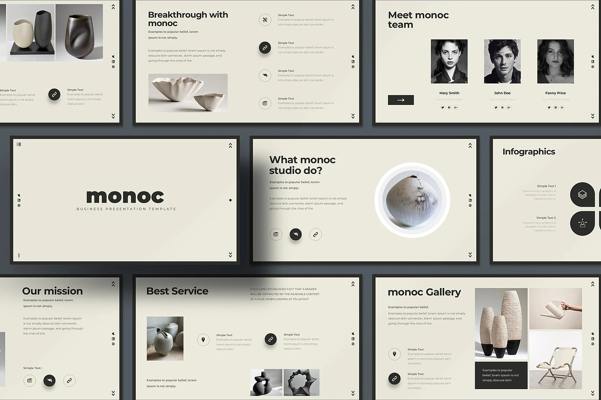 Business Presentation Template Powerpoint
