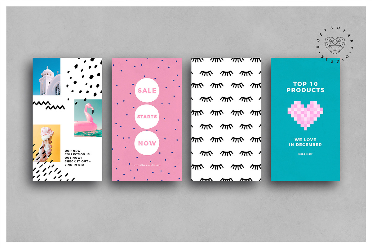 ANIMATED Playful Instagram Stories, a Social Media Template by Ruby&Heart Studio (Photo 6 of 11)
