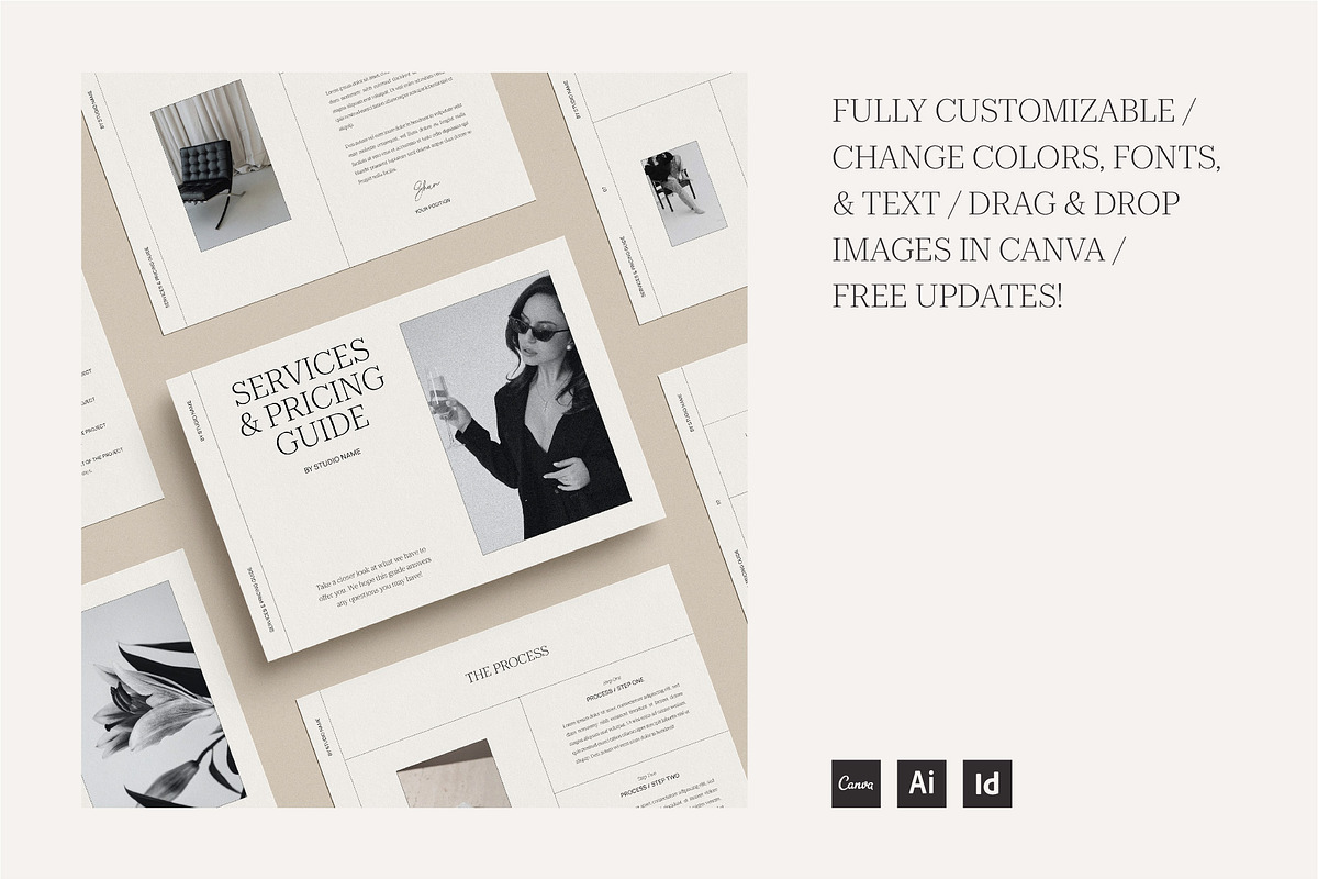 Services and Pricing Guide Template, a Presentation Template by Wild Theory (Photo 6 of 12)