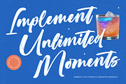 Sketch Checkin  Modern Brush Font, a Script Font by Letterena Studios Script (Thumbnail 14 of 20)