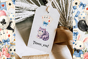 Alice in Wonderland Baby Clipart, a Decorative Illustration by BigCakeBee (Thumbnail 4 of 4)