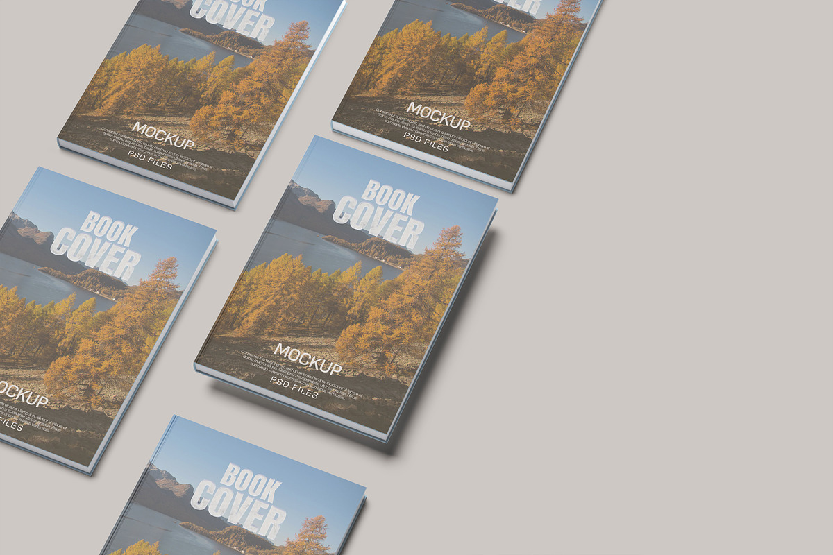Book Cover Mockup, a Books & Magazine Mockup by rahmatmoscae (Photo 13 of 13)