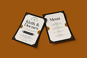 Deco Aesthetic Wedding Invitation, an Invitation Template by iDoodle Studio (Thumbnail 2 of 4)