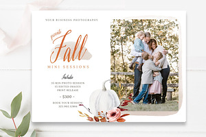 Fall Mini Session Template
