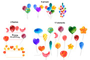 Baloons, an Object Graphic by Germesia arts store (Thumbnail 3 of 3)