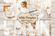 Neutral Autumn Junk Journal Kit, a Person Illustration by GlamArtZhanna (Thumbnail 1 of 10)