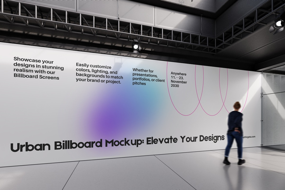 Urban Billboard Mockup, an Advertising Mockup by PixelPiknik (Photo 4 of 5)