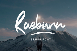 Raeburn - Handwritten Font