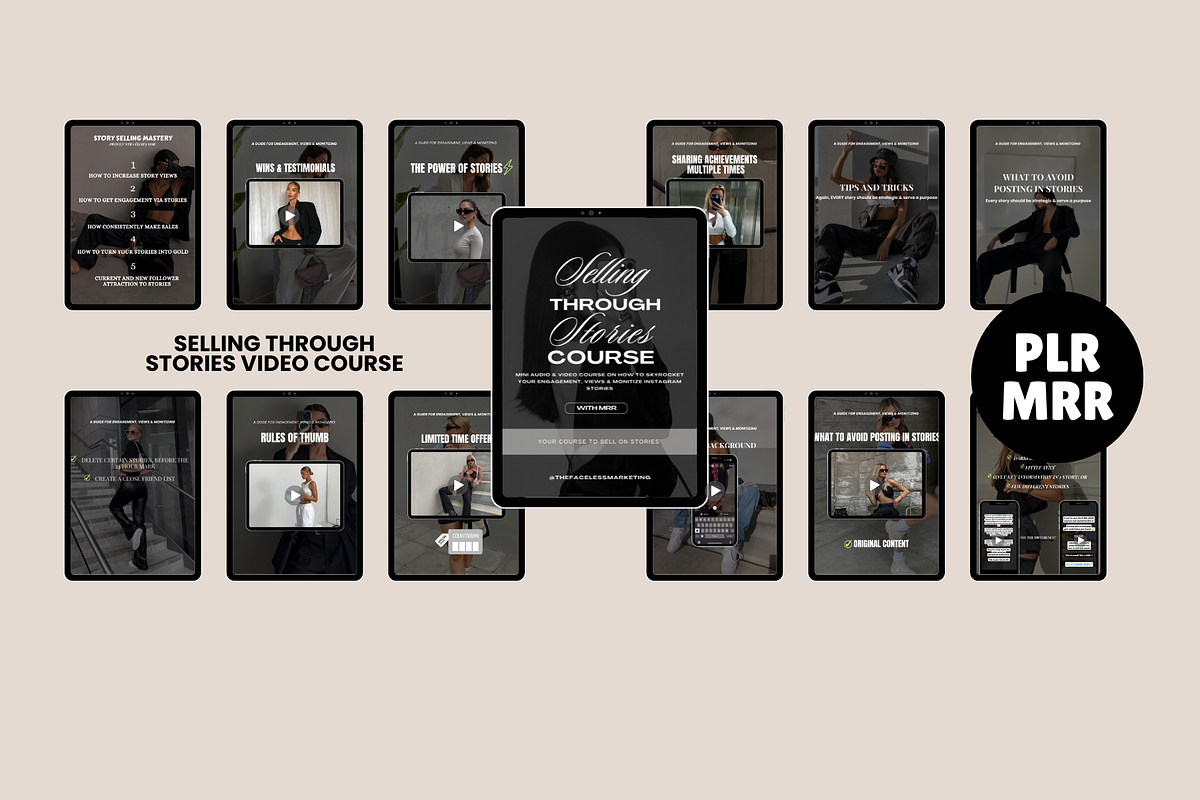 Mini Digital Marketing Video Course, a Marketing Template by Design By Hira (Photo 5 of 9)
