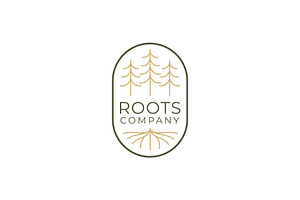 Abstract Living Roots Logo