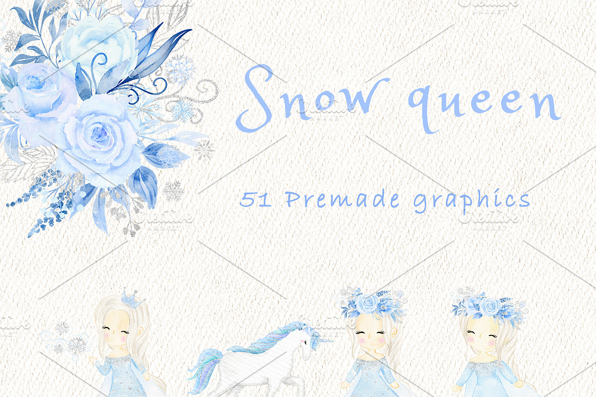 Snow queen, a Decorative Illustration by heyiamalice (Photo 3 of 13)